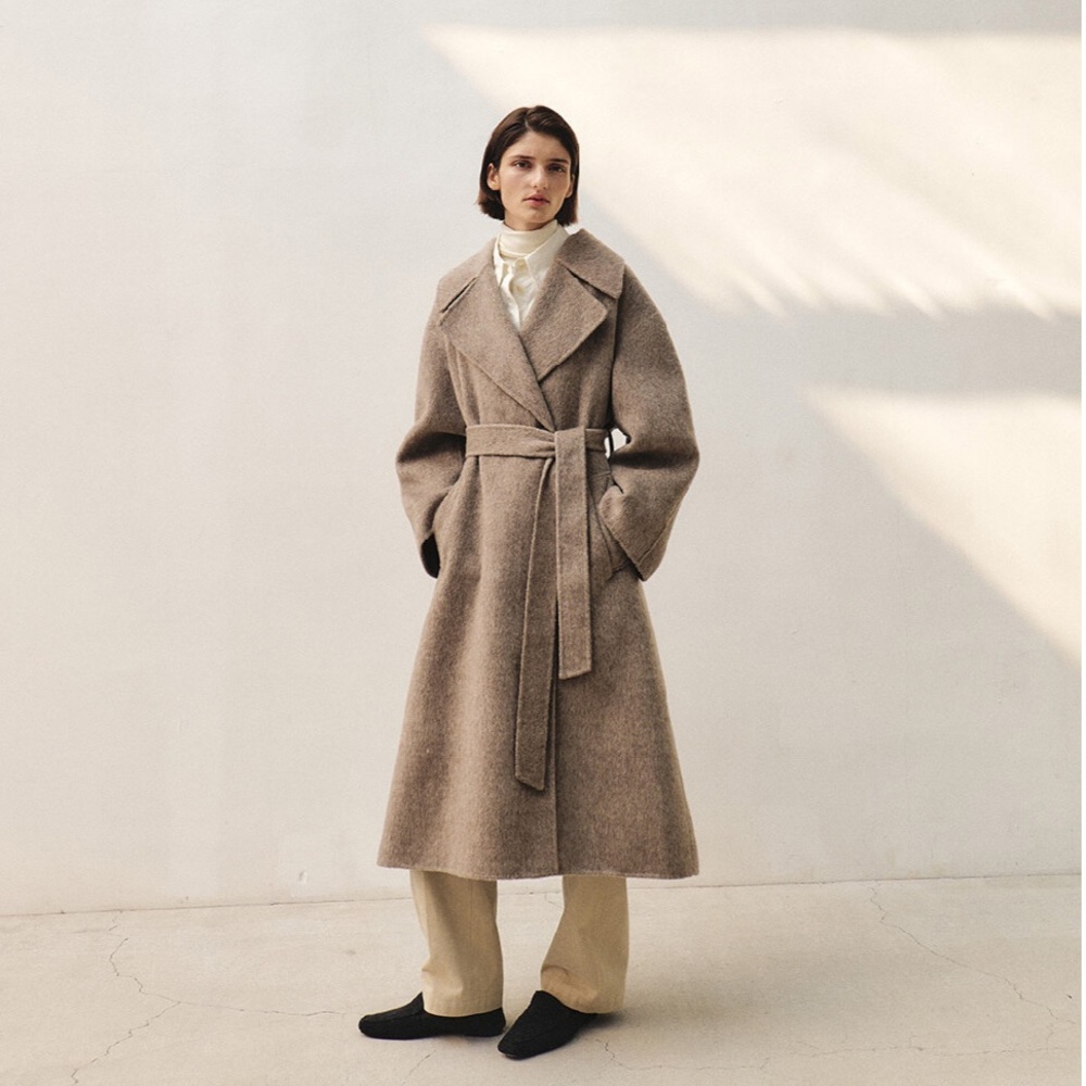 Handmade 100% Wool Coat from Korea
